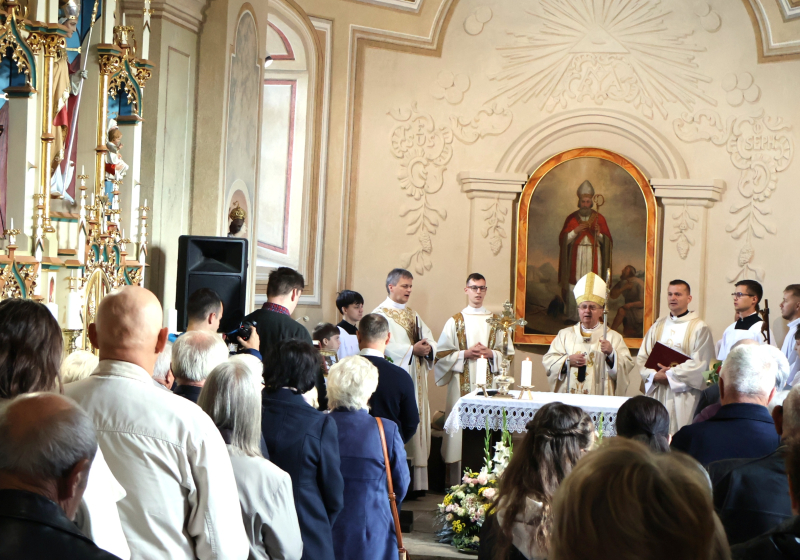 V Lemešanoch požehnali kostol sv. Martina