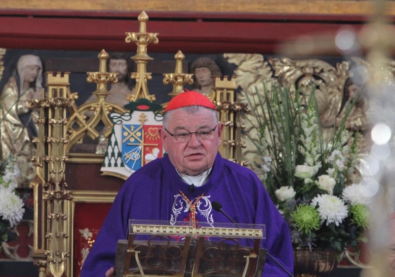 Homília  kardinála Dominika Duku OP na pohrebe