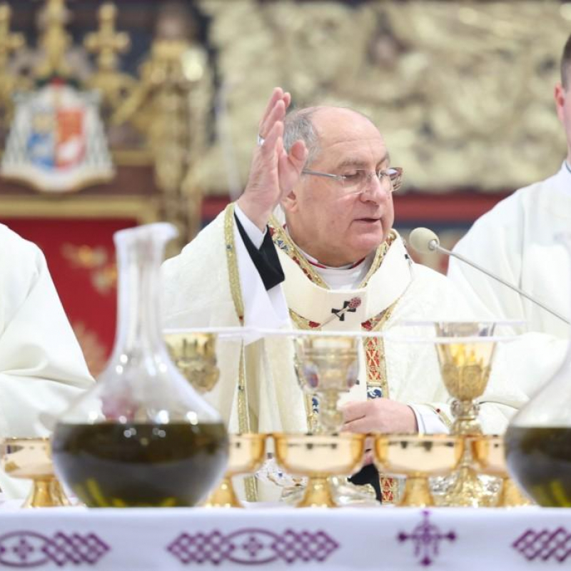 Missa Chrismatis  28. marca 2024 v košickej katedrále