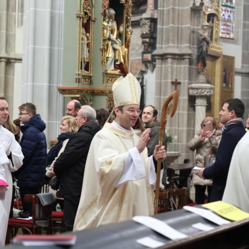 Biskup Marek Forgáč oslávil významné životné jubileum 