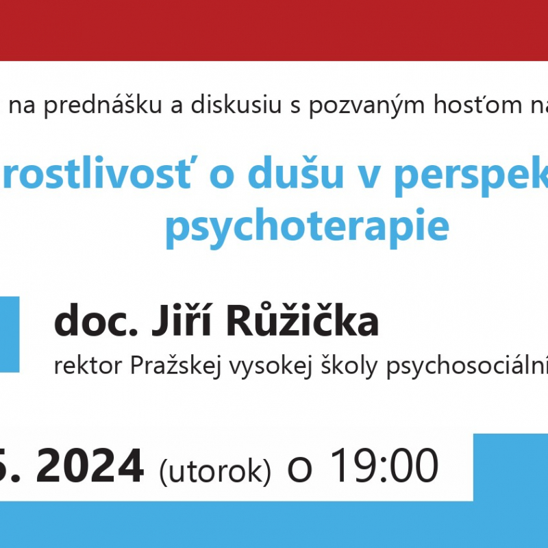 Pozvánka na májovú prednášku do SKK