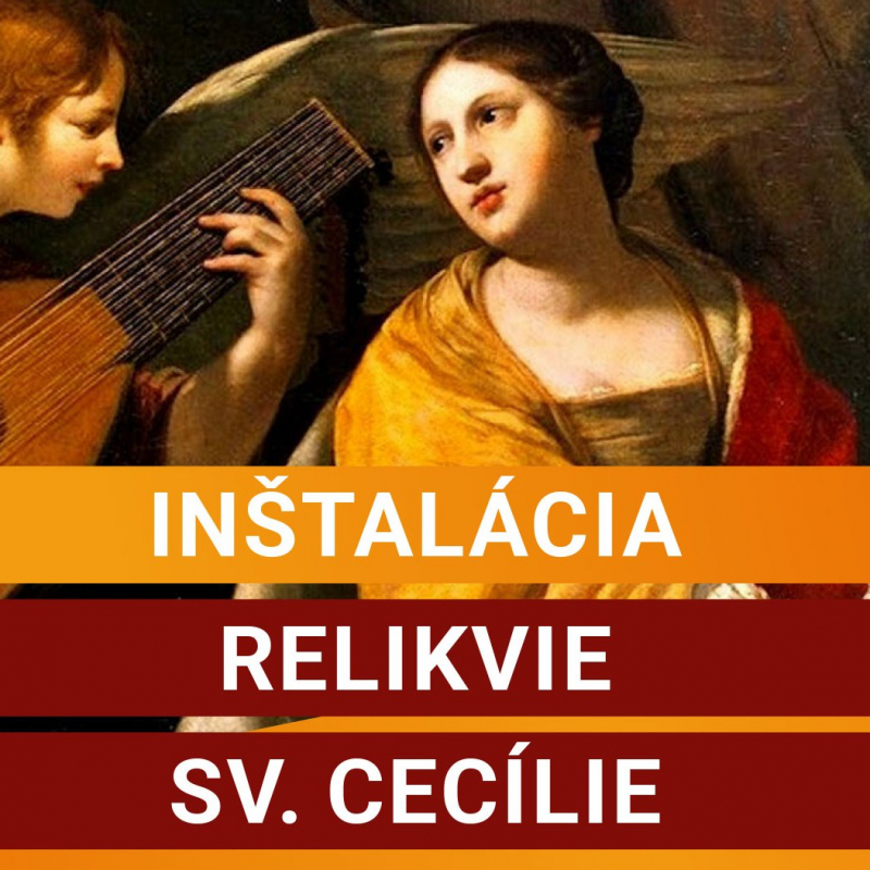 Relikvia  sv. Cecílie bude v katedrále