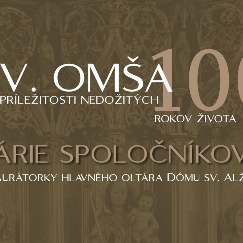 Sto rokov od narodenia Márie Spoločníkovej