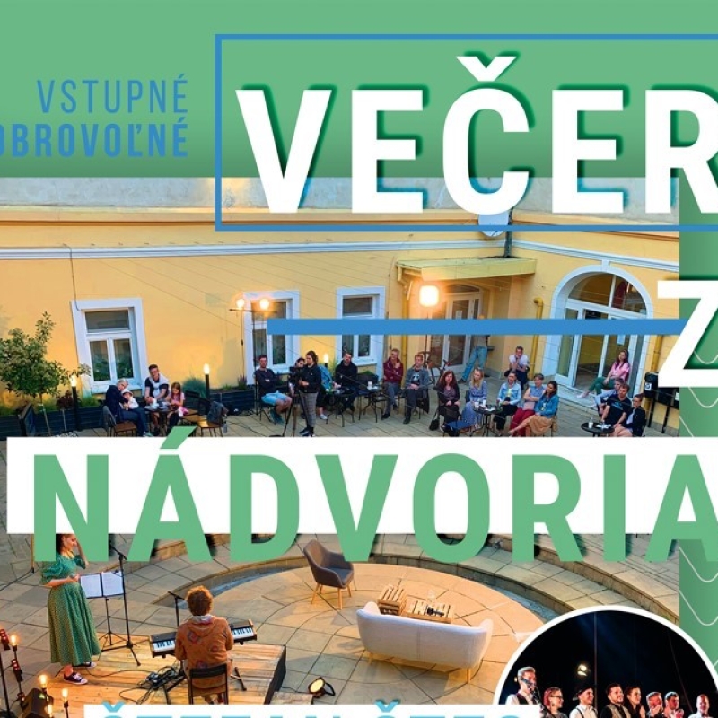 Pozvánka na večer z nádvoria