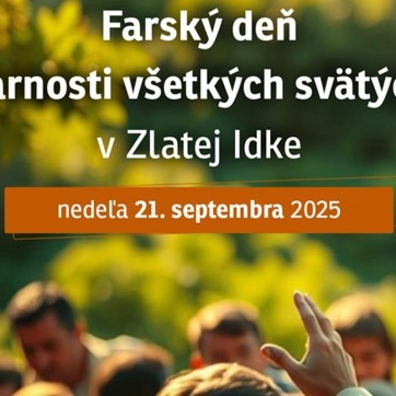 Pozvánka do Zlatej Idky