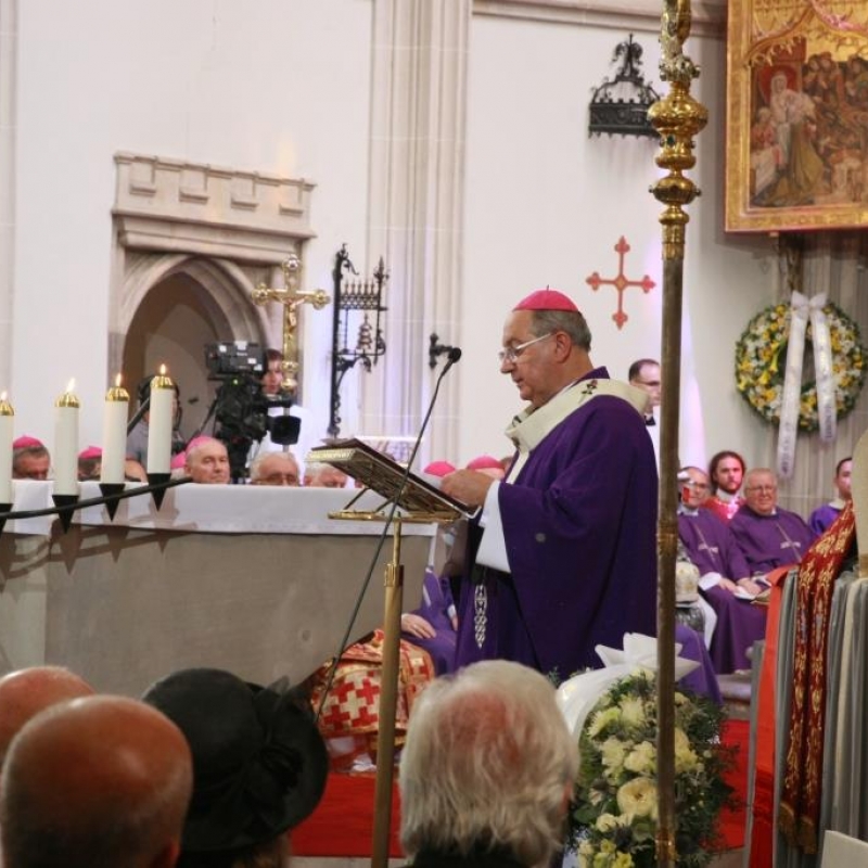 Homília na pohrebe kardinála Jozefa Tomka