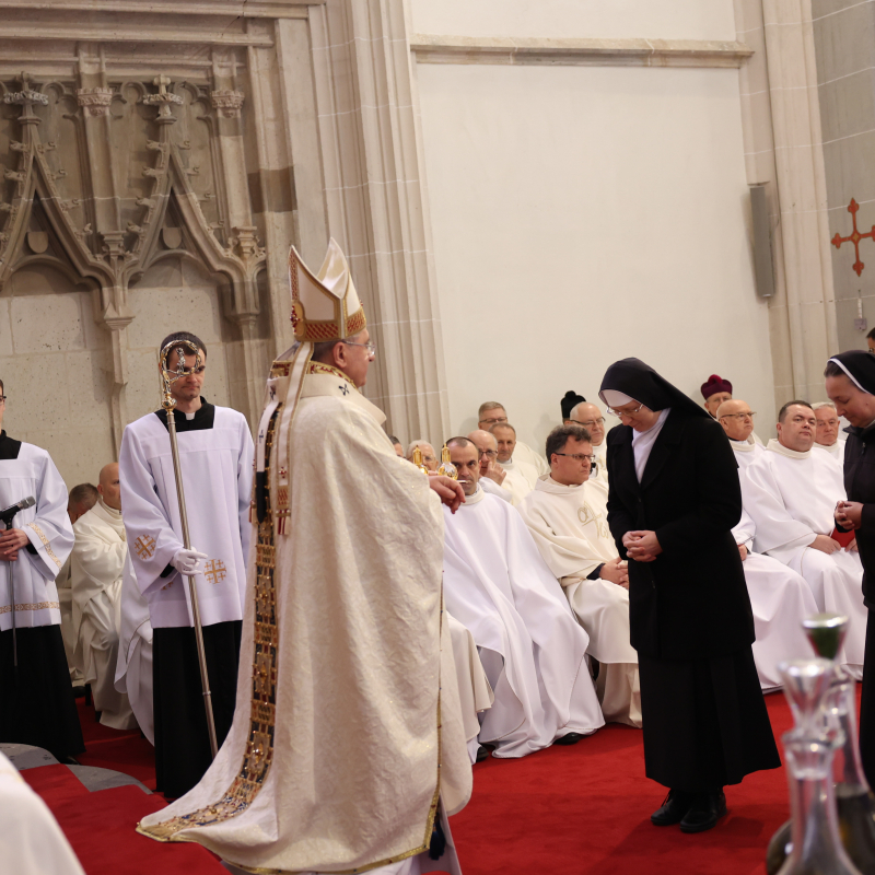 Missa Chrismatis  28. marca 2024 v košickej katedrále