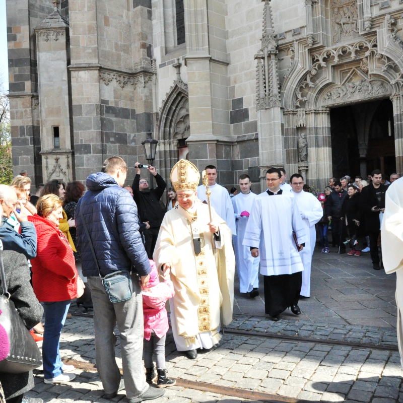 Missa chrismatis  v košickej katedrále 2019