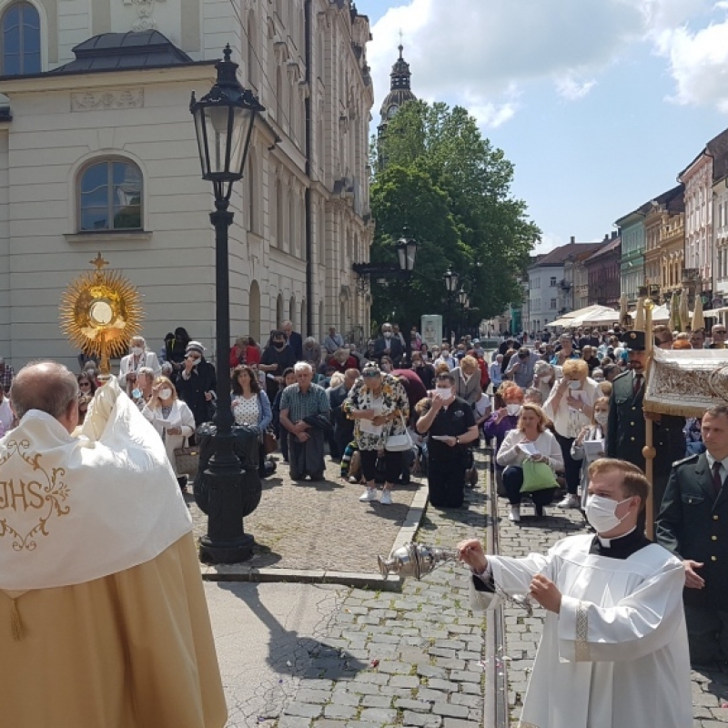Eucharistický sprievod mestom Košice