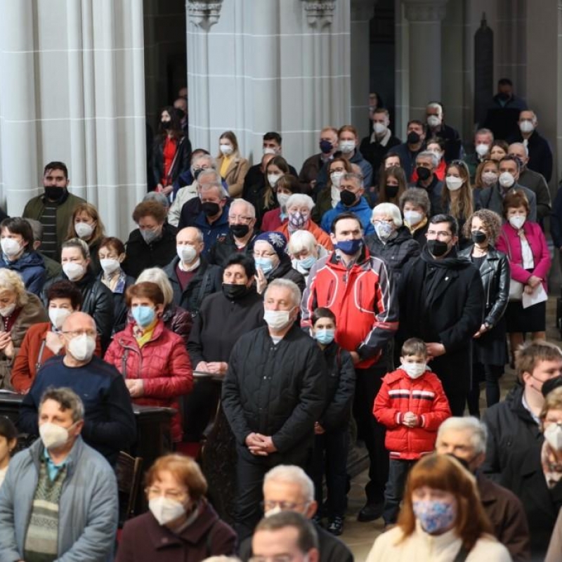 Missa Chrismatis 2022 v Košickej katedrále 
