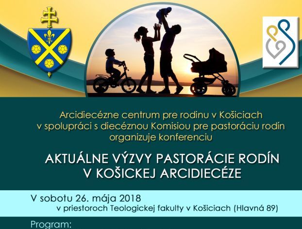 Pozvánka na konferenciu Aktuálne výzvy pastorácie rodín